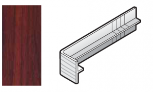 250mm Rosewood Replacement Fascia Joint