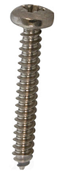 4mm x 30mm Stainless Steel Self Tapping Pan Head Screws - approx 100