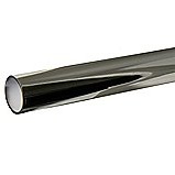 FloPlast Chrome Effect Compression Waste Pipe - 40mm x 1.1Mtr length