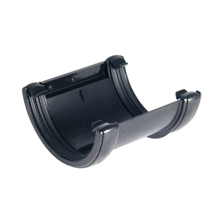 FloPlast Cast Iron Effect Half Round Gutter Union pvcbuildingproducts