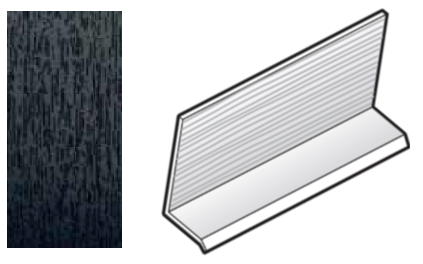 FloPlast Black Ash Cladding Drip Trim - 5m length - pvcbuildingproducts ...