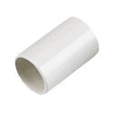21.5mm FloPlast White Overflow Pipe Straight Coupling