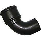 FloPlast Cast Iron Effect Soil Pipe 92.5 Single Socket Bend