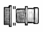 FloPlast Pushfit Waste 32mm Tank Connector